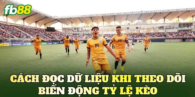 Cách đọc dữ liệu khi theo dõi biến động tỷ lệ kèo