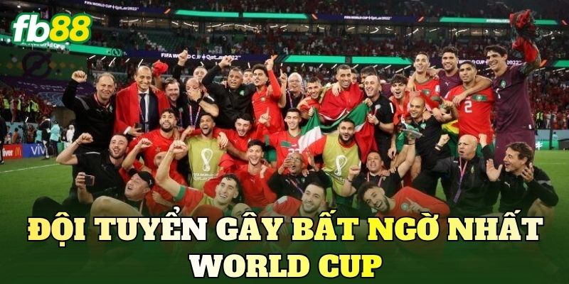 Đội Tuyển Gây Bất Ngờ Nhất World Cup: Morocco Tạo Kỳ Tích 1 Đội Tuyển Gây Bất Ngờ Nhất World Cup