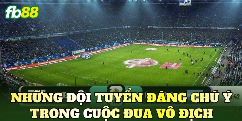Những đội tuyển đáng chú ý trong cuộc đua vô địch