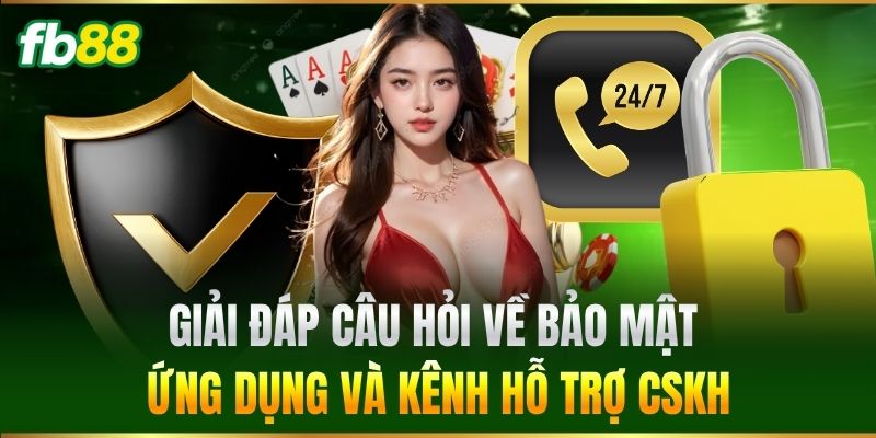 Giải đáp câu hỏi về bảo mật ứng dụng và kênh hỗ trợ CSKH