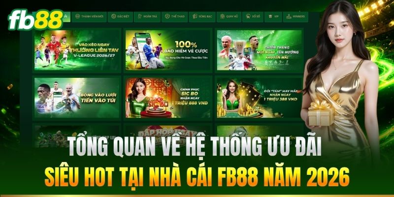 Tổng quan về hệ thống ưu đãi FB88 năm 2026