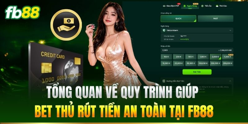 Tổng quan về quy trình rút tiền tại FB88